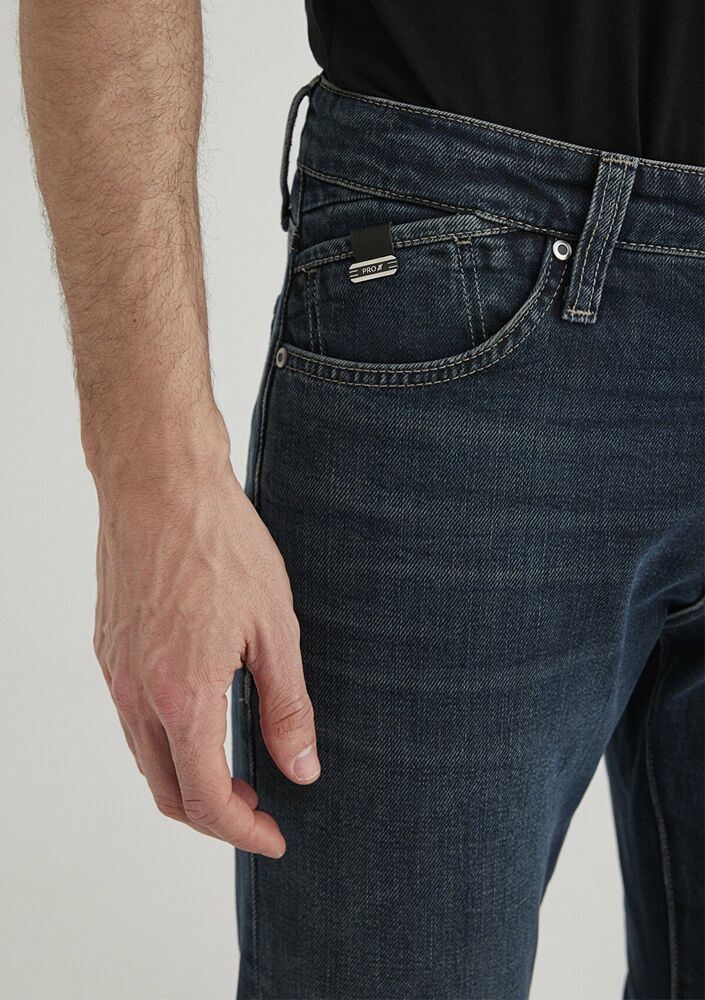 Mavi Dark Mocha Blue Mavi Pro Erkek Jean Pantolon 0042289339 - 5