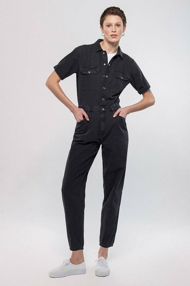 Mavi Dark Moke Gold Icon Kadın Tulum 0110302-900