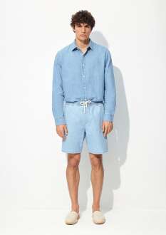 Mavi Dayton Bleach Denim Erkek Jean Şort 0410093-86945 - 3