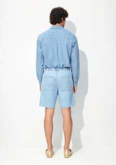 Mavi Dayton Bleach Denim Erkek Jean Şort 0410093-86945 - 5