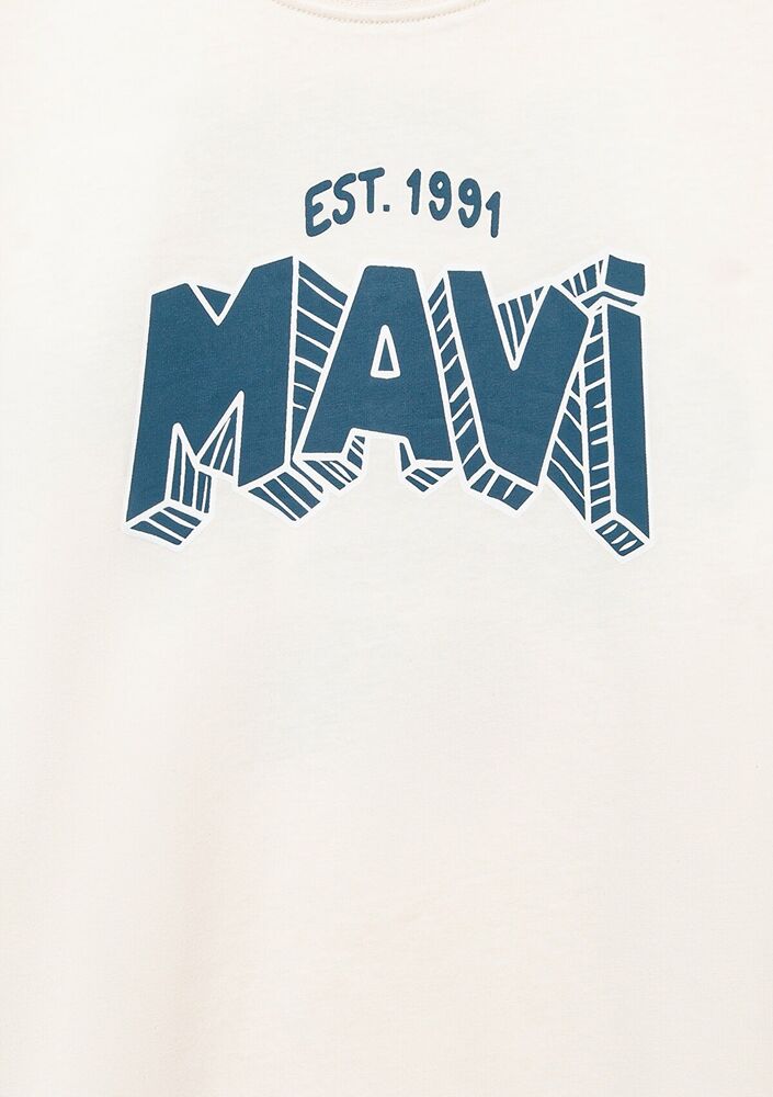 Mavi Denım Generatıon Baskılı Çocuk Tişört 6610339-70057 - 3