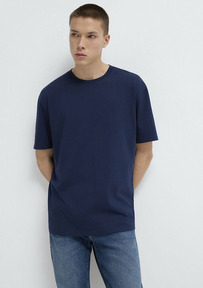 Mavi Derin Lacivert Erkek Tişört 066249-70497