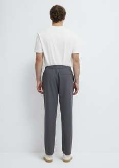 Mavi Dokuma Erkek Pantolon 0010544-85540 - 5