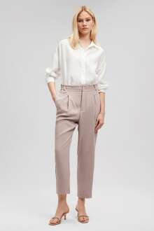 Mavi Dokuma Kadın Pantolon 1010639-70343 - Mavi (1)