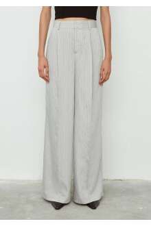 Mavi Dokuma Kadın Pantolon 1010780-87977 - Mavi (1)