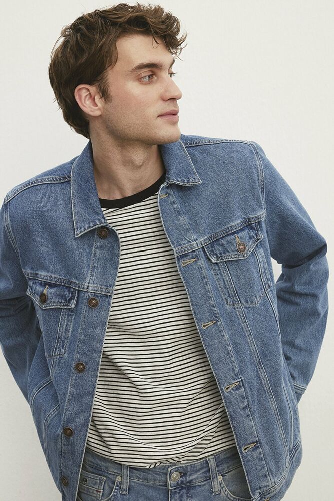 Mavi Drake Vintage Comfort Jean Ceket 010143-28013 - 1