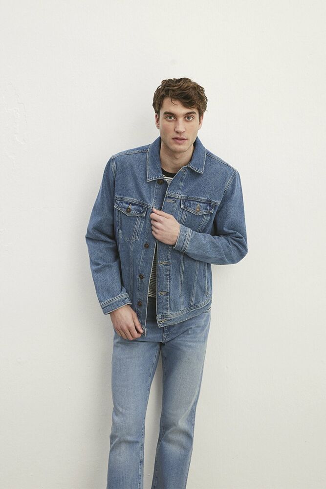 Mavi Drake Vintage Comfort Jean Ceket 010143-28013 - 2