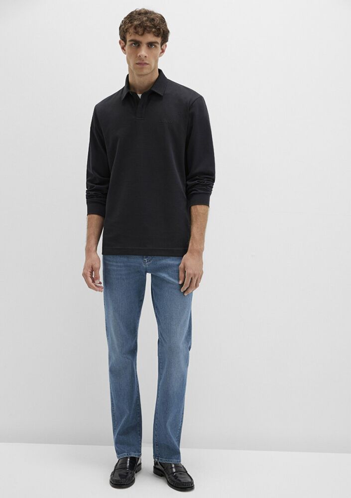 Mavi Düğmeli Polo Yaka Erkek Sweat 0613043-900 (1)