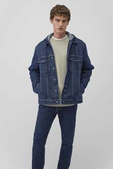 Mavi Eddıe Dark Blue College Denim Erkek Jean Ceket 0110411-88556 - 1