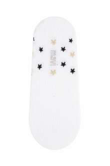 Mavi Ekru Kadın Babet Çorap 1911584-34523 - Mavi (1)