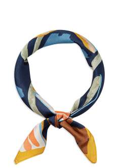 Mavi Ekru Kadın Bandana 1912234-34523 - Mavi (1)