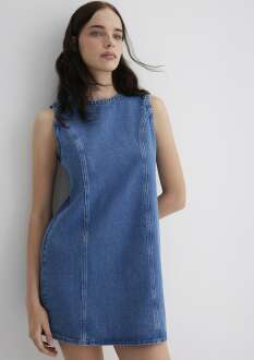 Mavi Elvıra Blue Maviterrenean Kadın Jean Elbise 1310716-90476 - 2
