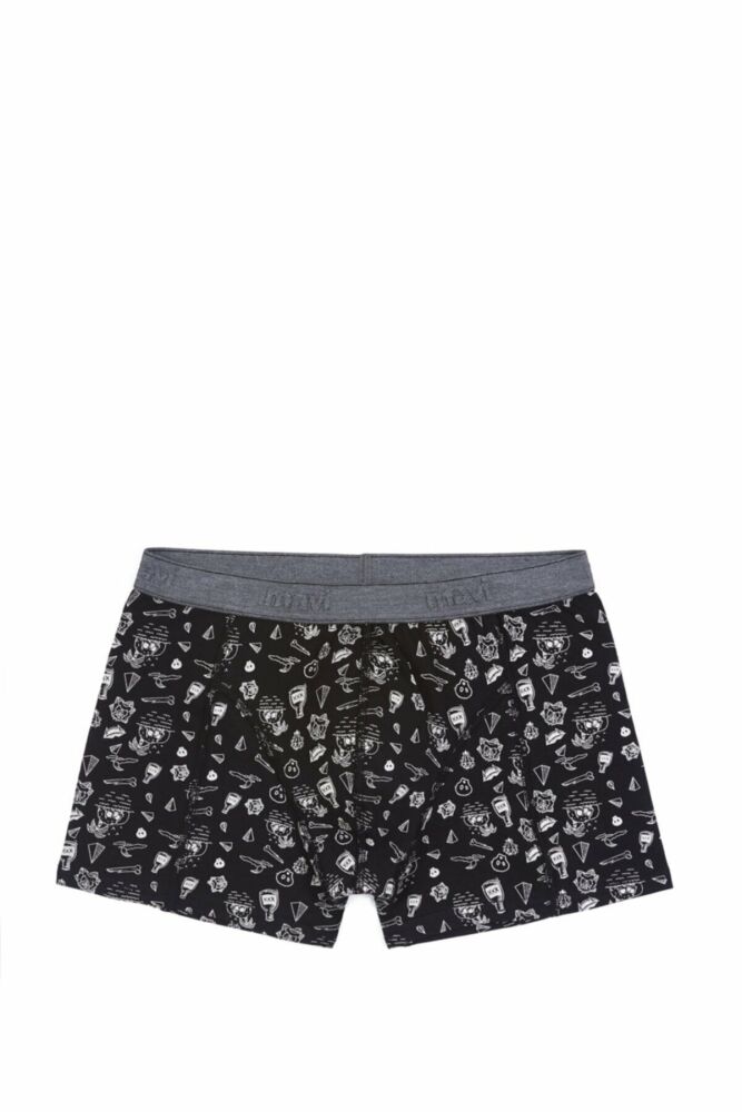 Mavi Erkek Siyah  Boxer 091719-900