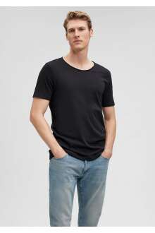  Mavi Erkek Tişört 064019-20933 - Mavi (1)