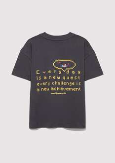 Mavi Everyday Is A New Quest Baskılı Çocuk Tişört 6610257-70087 - 2