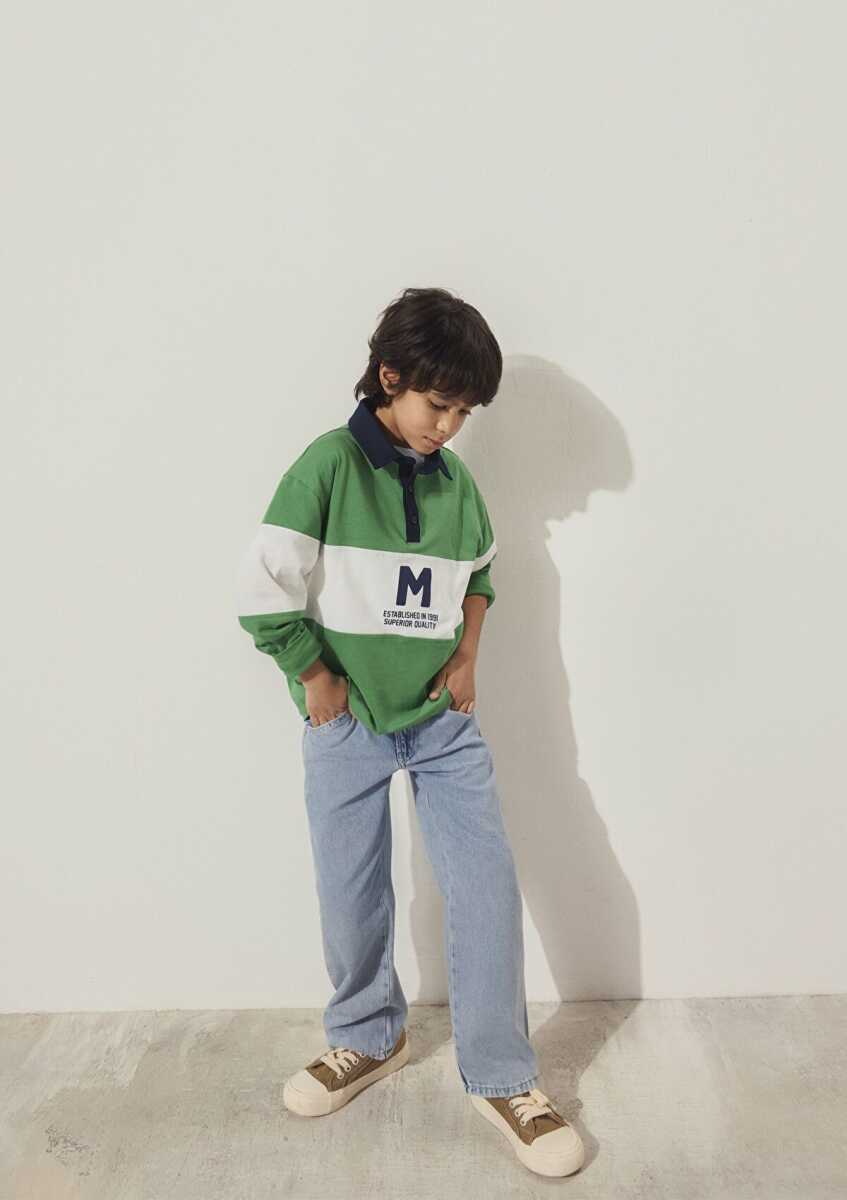 Mavi Fox Mv91 Street Açık Mavi Loose Fit Çocuk Jean Pantolon 6011191-89445
