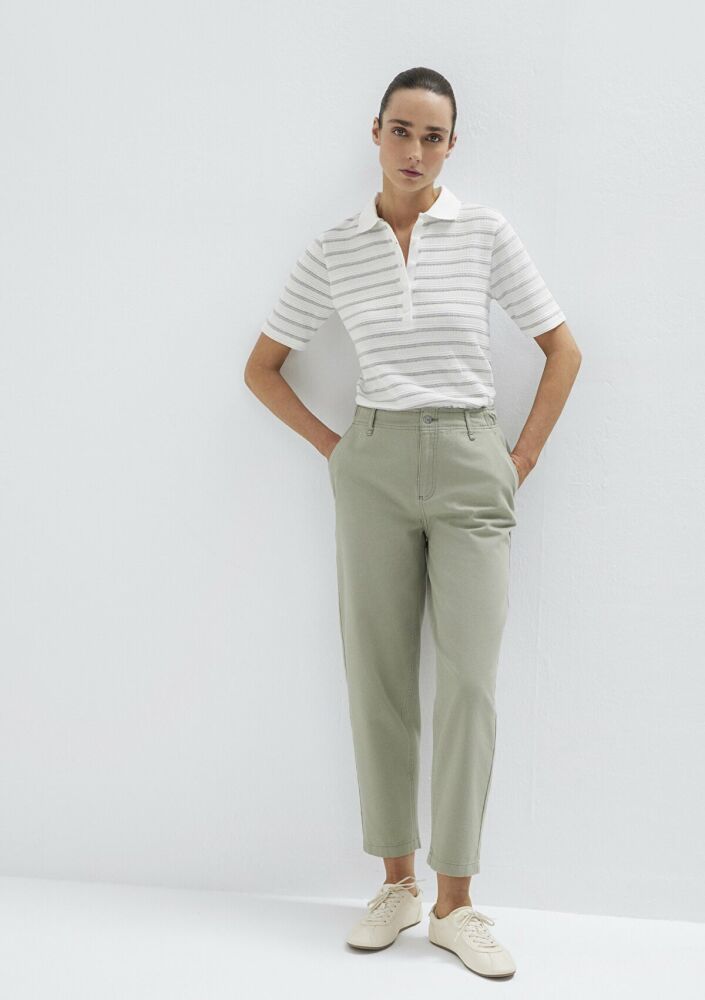 Mavi Gölge Gri Kadın Dokuma Pantolon 1010649-71484