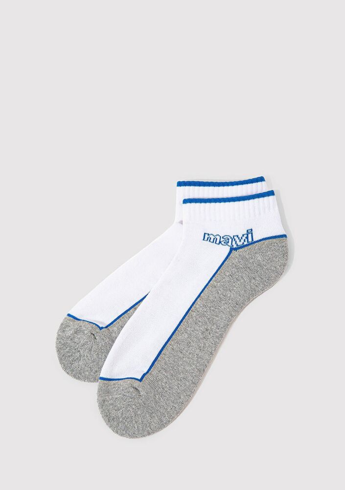 Mavi Gri Erkek Çorap 0911128-83900 - 1
