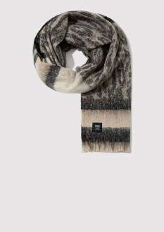 Mavi Gri Kadın Atkı 1913604-24674 - Mavi (1)