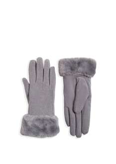 Mavi Gri Kadın Eldiven 1911768-27063 - Mavi (1)