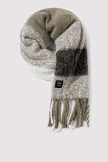 Mavi Gri Melabj Kadın Atkı 1911745-82816 - Mavi (1)