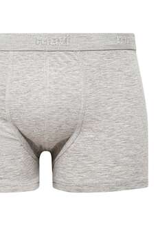 Mavi Gri Melanj Erkek Boxer 092121-83096 - 2