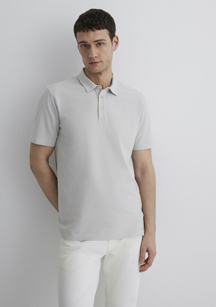 Mavi Gri Polo Erkek Tişört 0612633-70074 - 2
