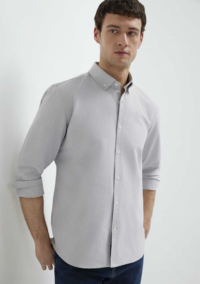 Mavi Gri Regular Fit Erkek Gömlek 0211199-70086