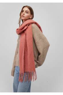 Mavi Gül Kurusu Kadın Atkı 1912807-71089 - Mavi (1)