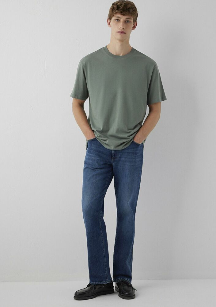 Mavi Haki Basic Loose Fit Erkek Tişört 066249-80692
