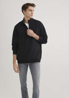 Mavi Half Zıp Siyah Erkek Sweat 0S10331-900 - 1