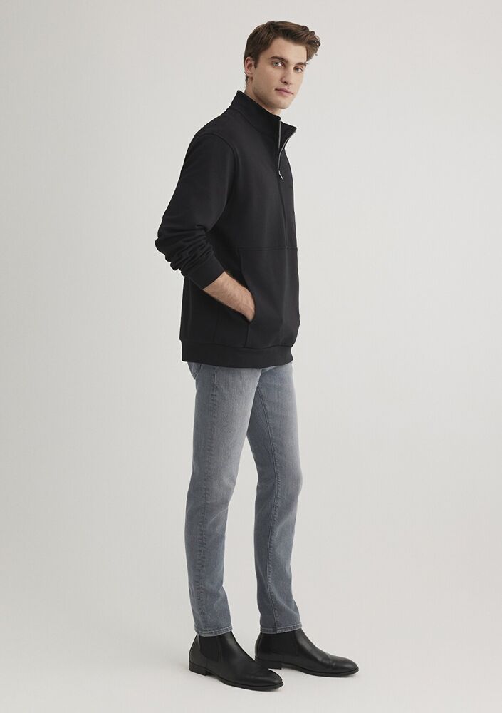 Mavi Half Zıp Siyah Erkek Sweat 0S10331-900 - 2
