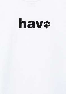 Mavi Hav Baskılı Beyaz Çocuk Tişört 6610350-620 - 5