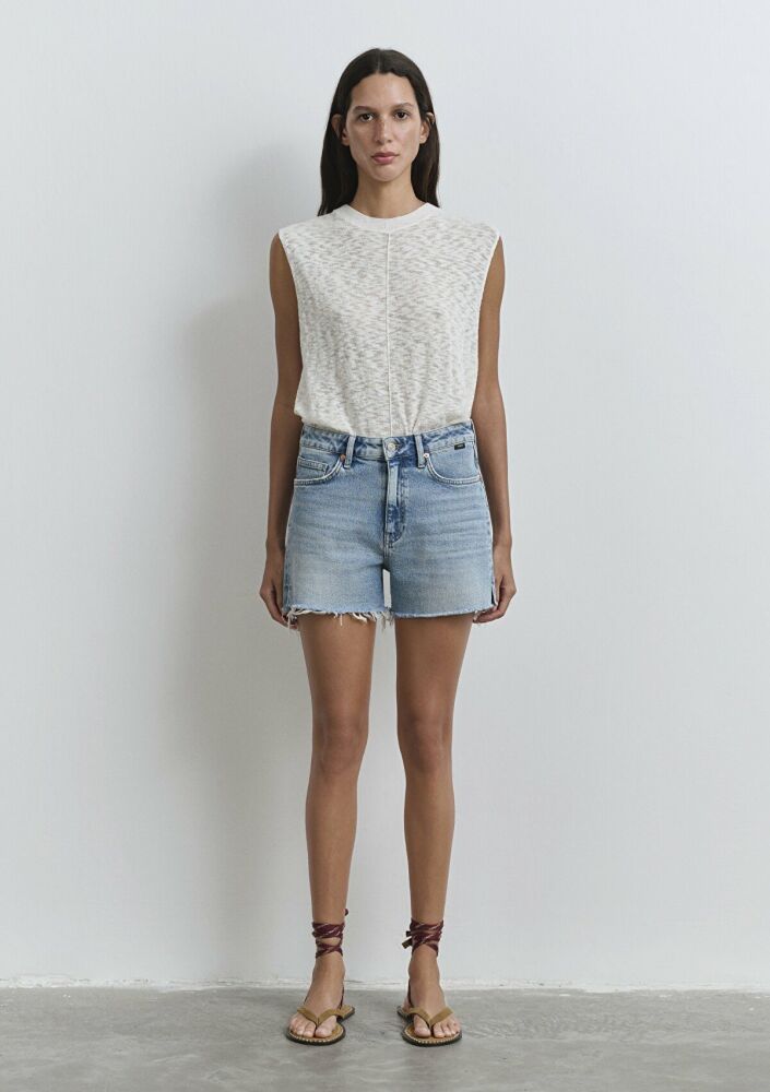 Mavi Heidi 90lar Vintage Açık Mavi Kadın Jean Şort 1410057-89743 - 4
