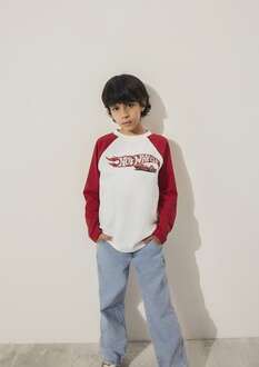Mavi Hot Wheels Baskılı Çocuk Sweat 6610301-70057 - 1