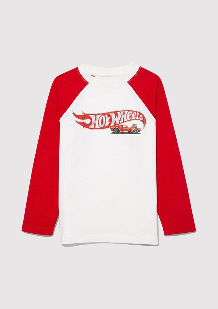 Mavi Hot Wheels Baskılı Çocuk Sweat 6610301-70057 - 2