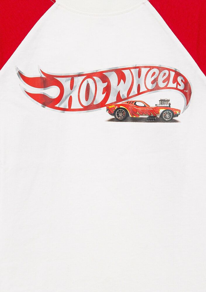 Mavi Hot Wheels Baskılı Çocuk Sweat 6610301-70057 - 4