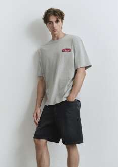 Mavi Houston Street Antrasit Denim Erkek Jean Şort 0410672-89813 - 2