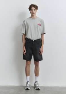 Mavi Houston Street Antrasit Denim Erkek Jean Şort 0410672-89813 - 3
