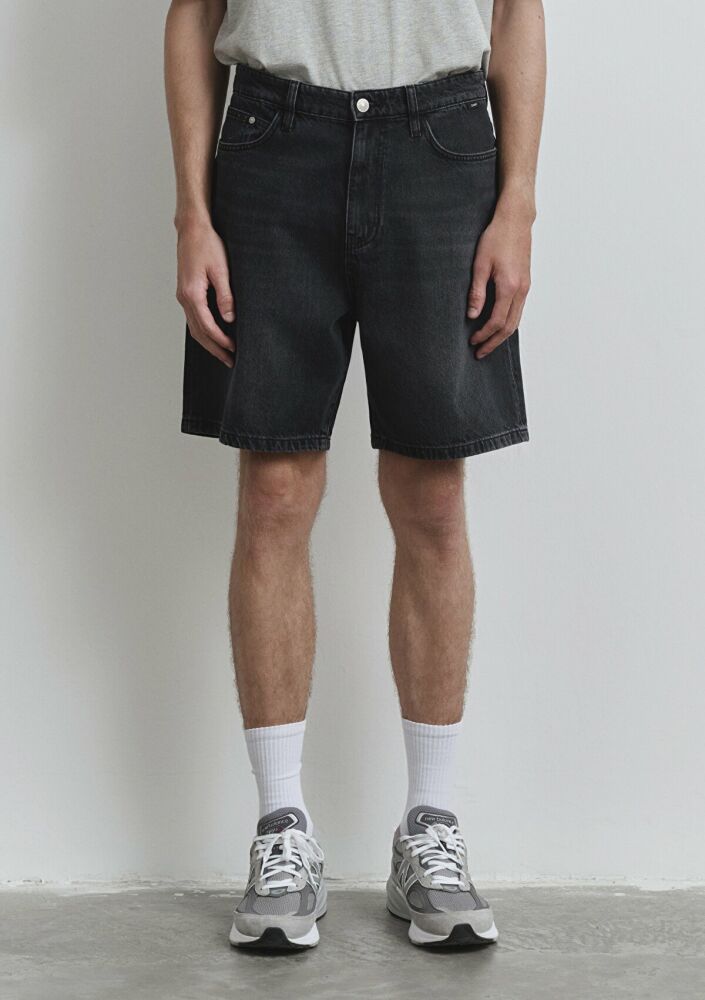 Mavi Houston Street Antrasit Denim Erkek Jean Şort 0410672-89813 - 4