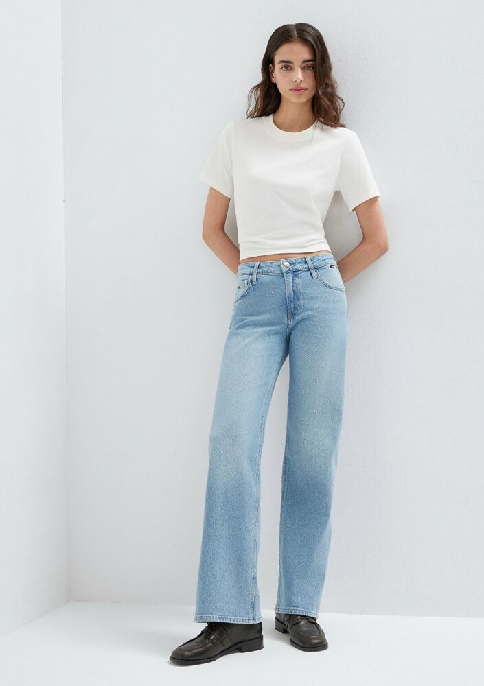Mavi Ibiza Classic Denim Vintage Açık Mavi Kadın Jean Pantolon 1010530-A1567 (1)