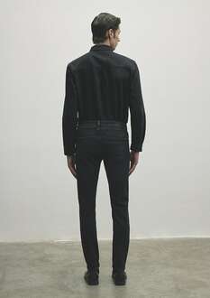 Mavi Jake Deep Smoke Lux Black Erkek Jean Pantolon 0042286544 - 5