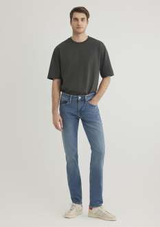 Mavi Jake Mid Shaded Classıc Denim Erkek Jean Pantolon 0042289276 - 1