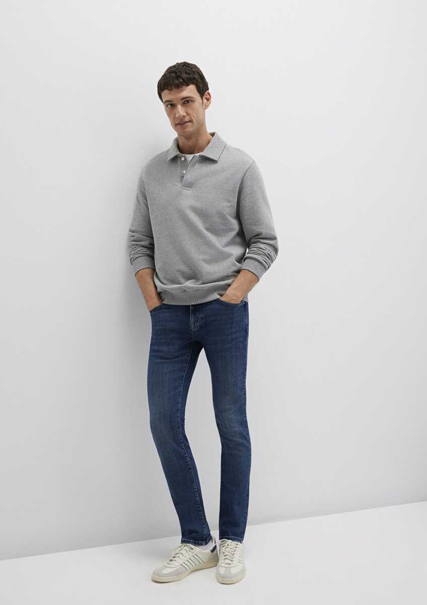 Mavi Jake Premium Blue Gölgeli Koyu Mavi Erkek Jean Pantolon 0042288222