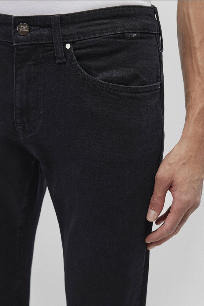 Mavi James Deep Smoke Lux Black Erkek Jean Pantolon 0042487866 - 4