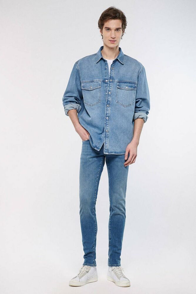 Mavi James Dusty Vintage Premium Blue Erkek Jean Pantolon 0042483808 (1)