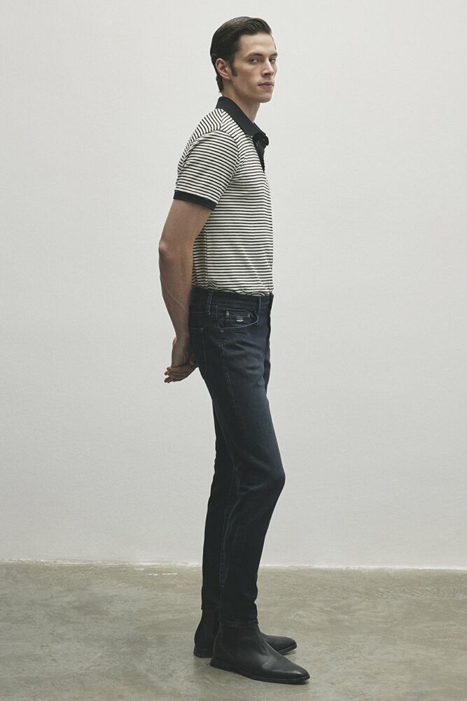 Mavi James Foggy Ink Lux Black Erkek Jean Pantolon 0042486543 - 6