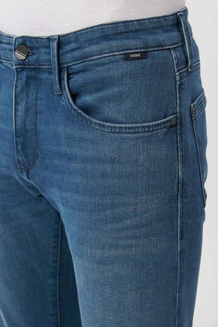 Mavi James Forest Green Mavi Black Erkek Jean Pantolon 0042485186 - 4