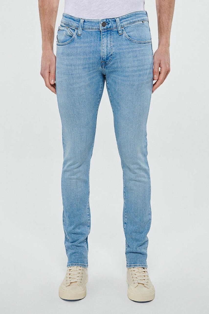Mavi James Lt Blue Black Pro Erkek Jean 0042481969 - 4