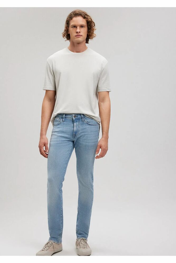 Mavi James Lt Blue Black Pro Erkek Jean 0042481969